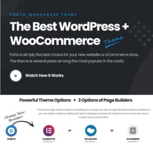 Porto | Multipurpose & WooCommerce Theme New Version