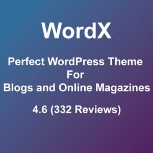 MyThemeShop WordX WordPress Theme